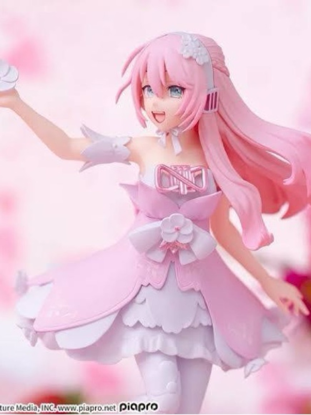 SEGA Hatsune Miku Series Luminasta Megurine Luka 15th Anniversary Figure EUC